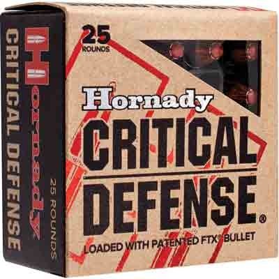 HORNADY CRITICAL DEFENSE 9MM