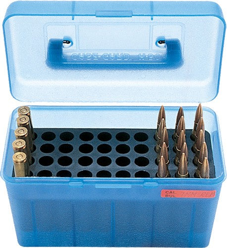 MTM DELUXE AMMO BOX 50-ROUNDS